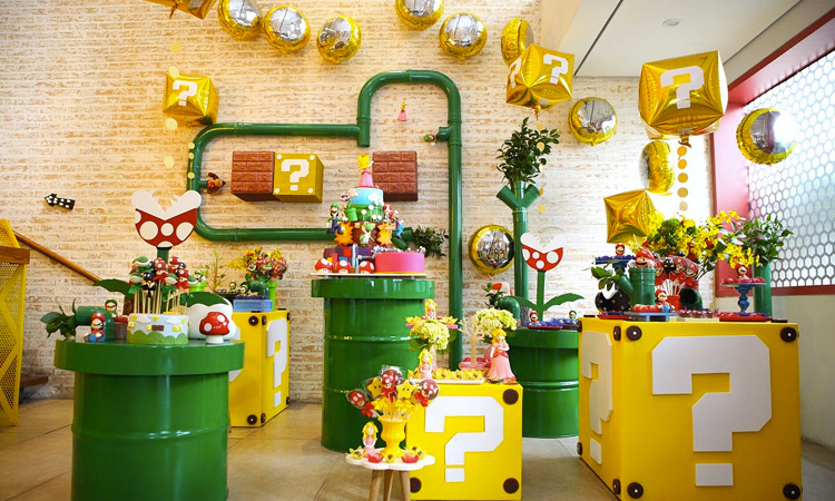 Guia Completo de Balões para Festa Super Mario