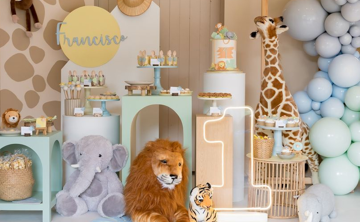 decoração festa menino 1 ano