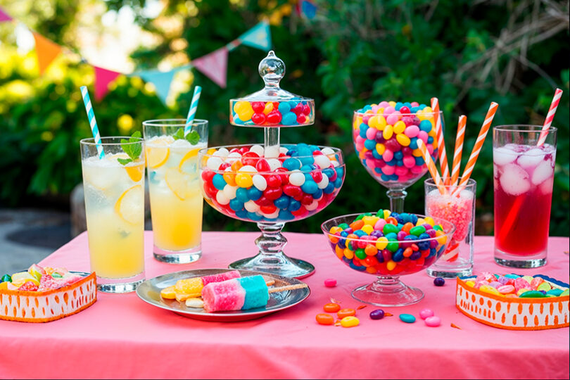 decoração fini vs outros temas doces