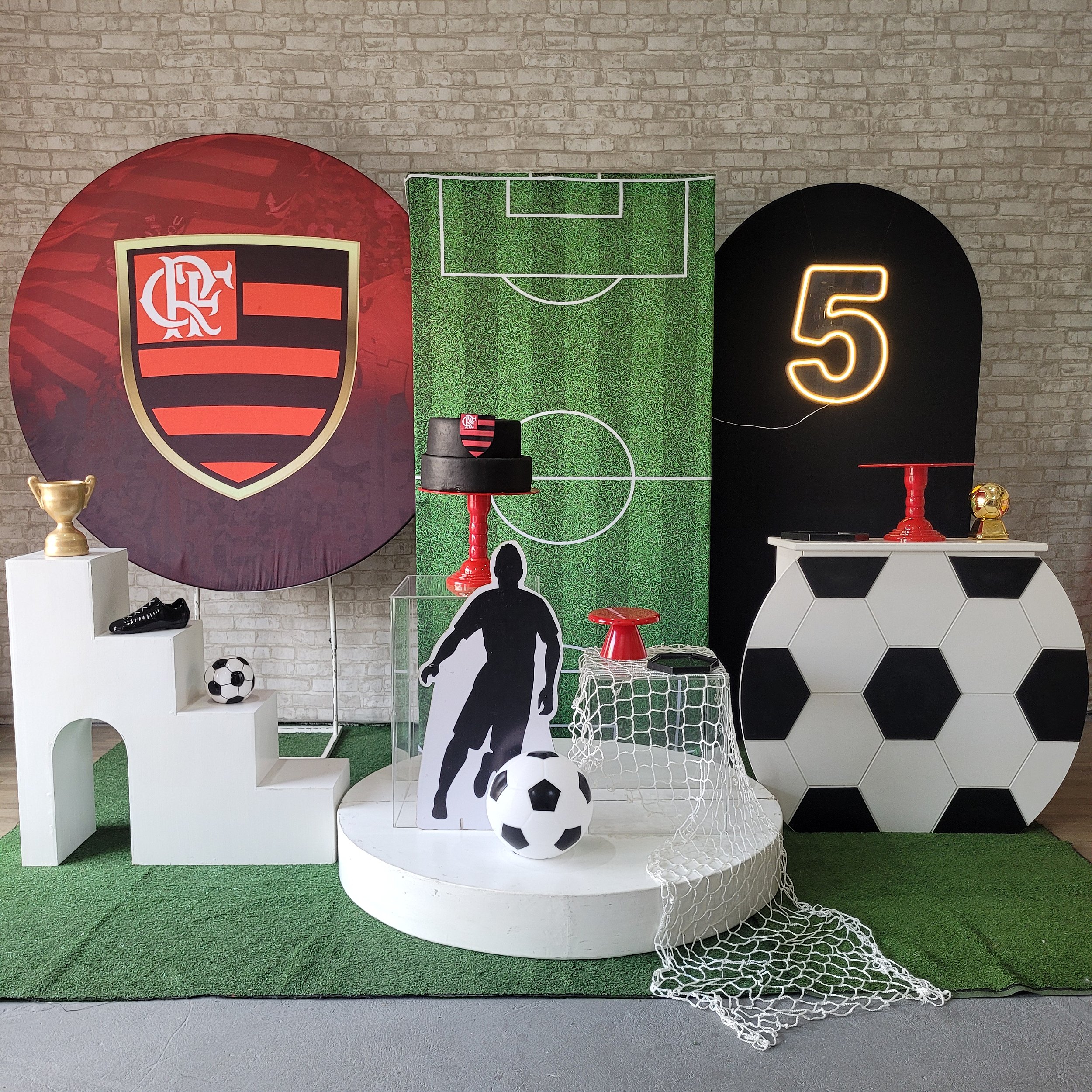 decoração flamengo