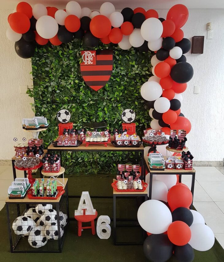 decoração flamengo