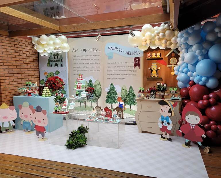 decoração formatura abc infantil simples