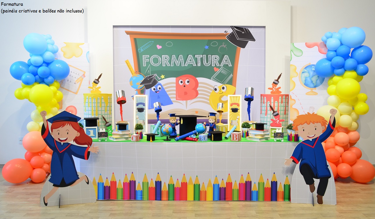 decoração formatura infantil
