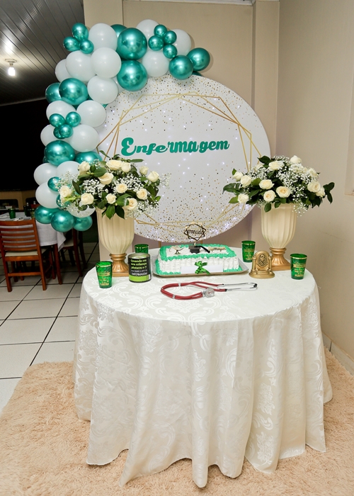 decoração formatura simples