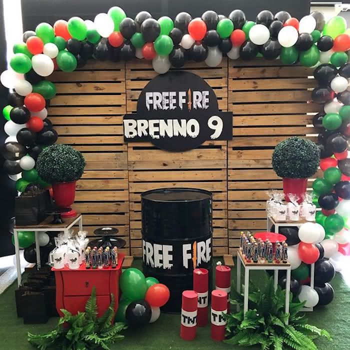 decoração free fire para imprimir