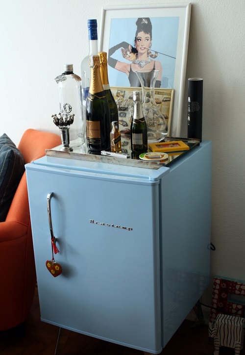 custo benefício frigobar decorado sala