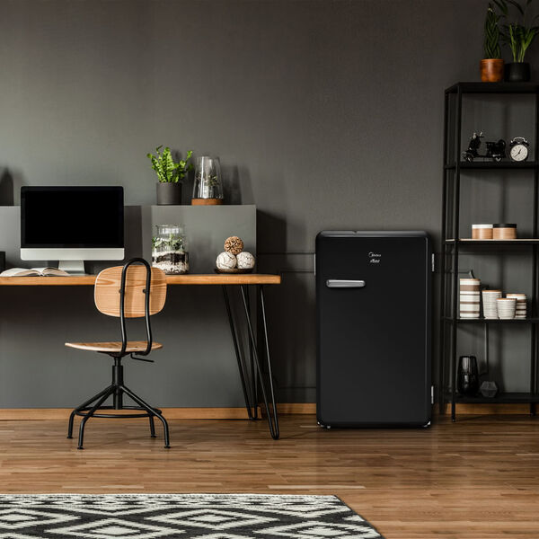 decoração frigobar na sala