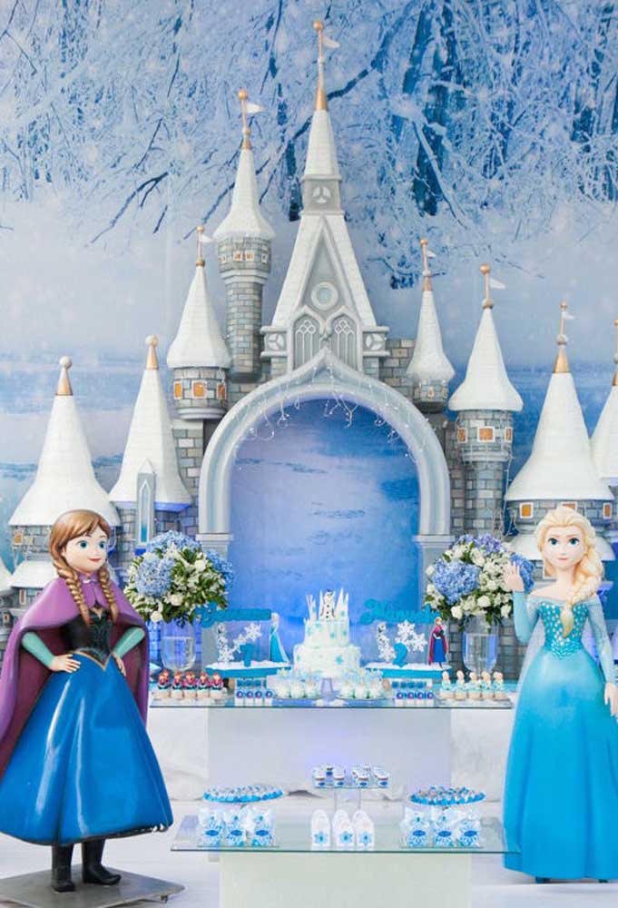decoração frozen