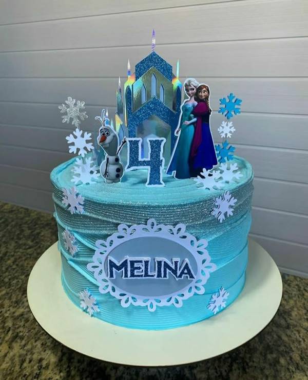 custo decoração frozen 2 econômica