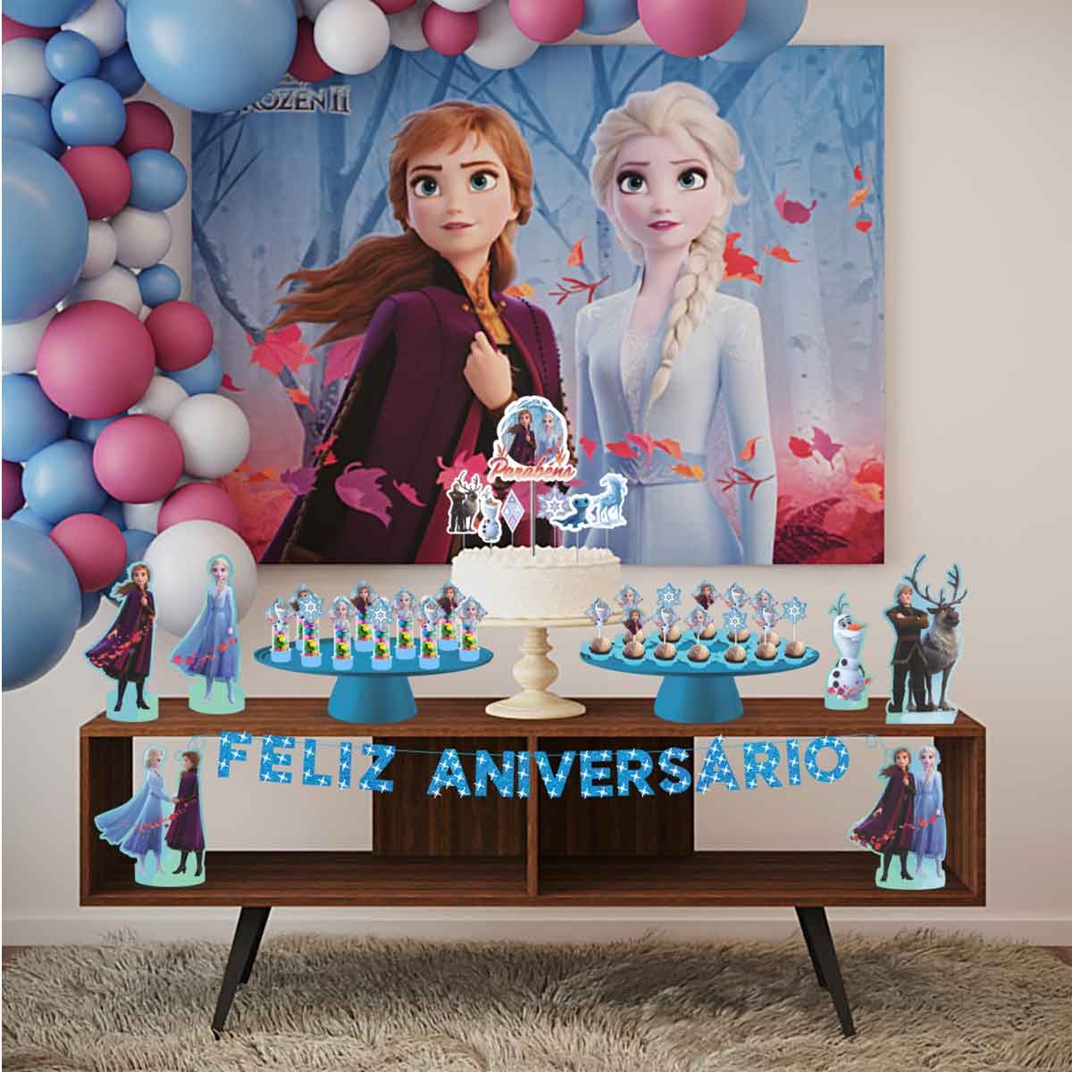 evitar erros decoração frozen 2 barata