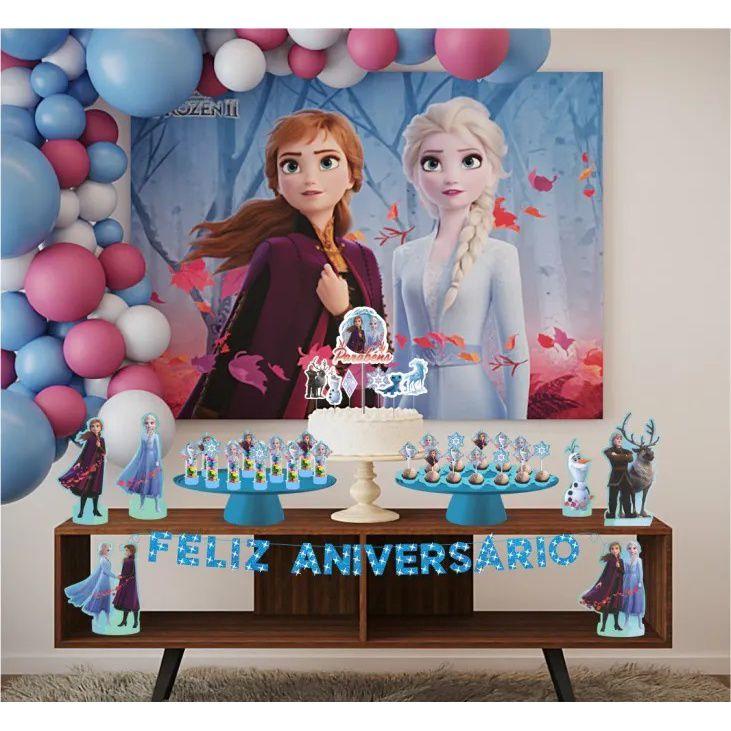 decoração frozen simples