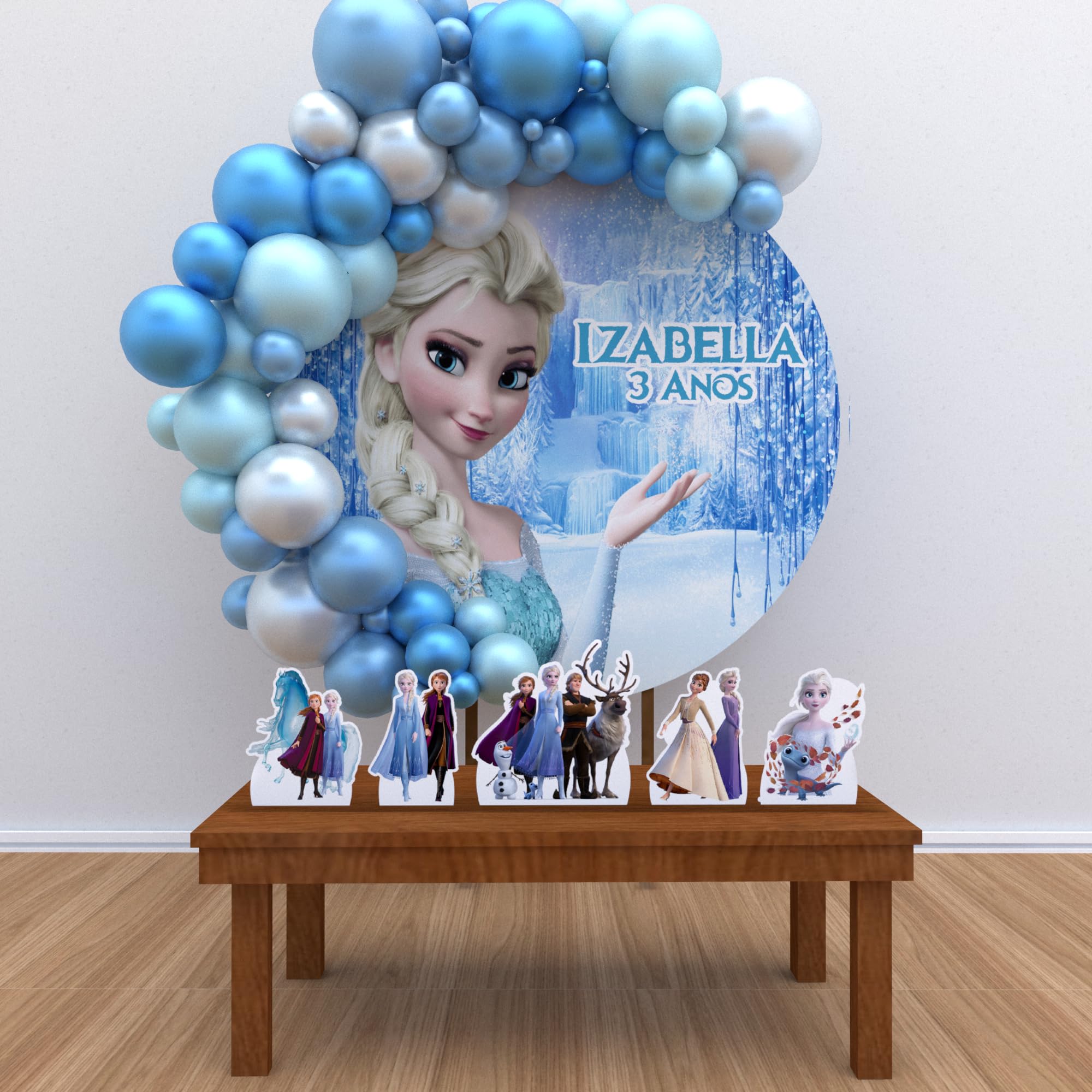 decoração frozen simples