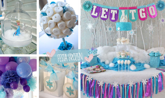 Decoração de Mesa de Doces Frozen: Dicas para um Visual Mágico e Econômico