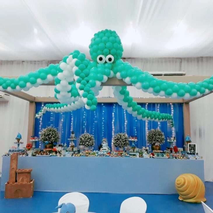 Mesa Posta Fundo do Mar: Elegância e Sofisticação para sua Festa
