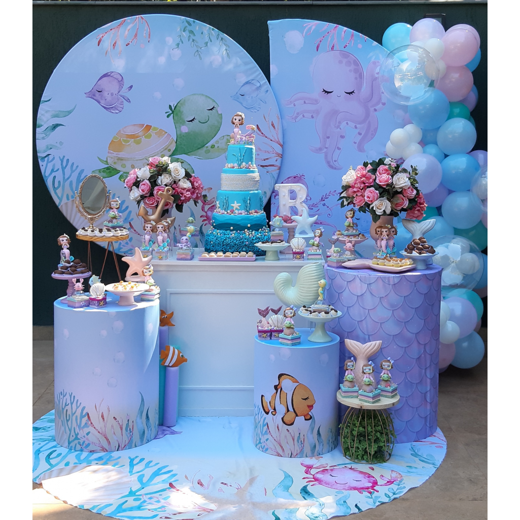 Personalizados de Luxo Fundo do Mar: Detalhes que Encantam