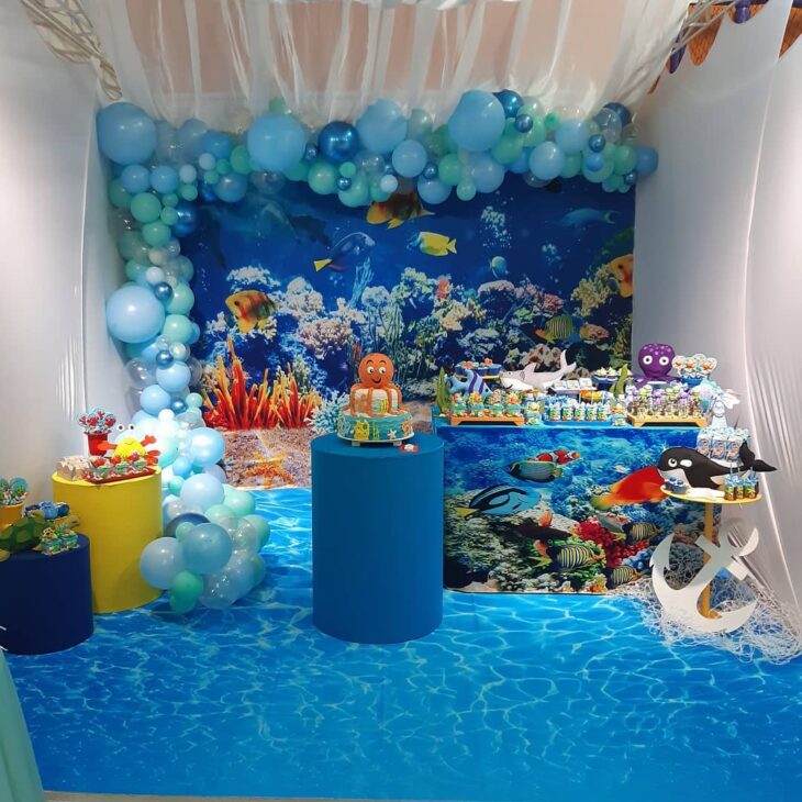 Tendências de Mobiliário e Iluminação para Decoração Fundo do Mar 2026