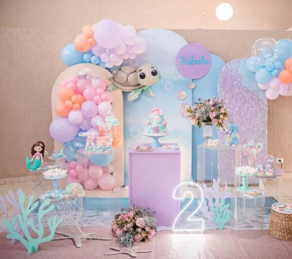 erros comuns na decoração de festa fundo do mar