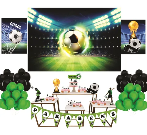 decoração futebol
