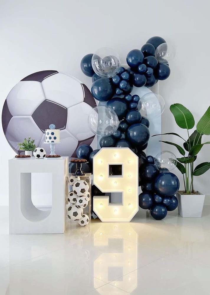 decoração futebol