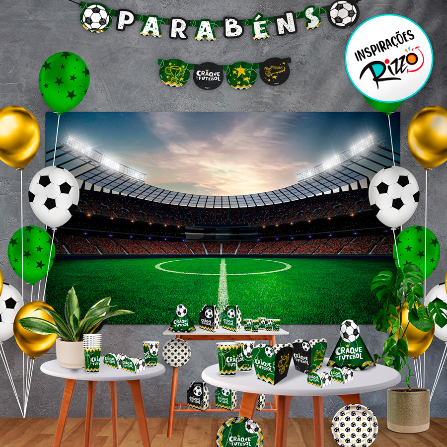 decoração futebol