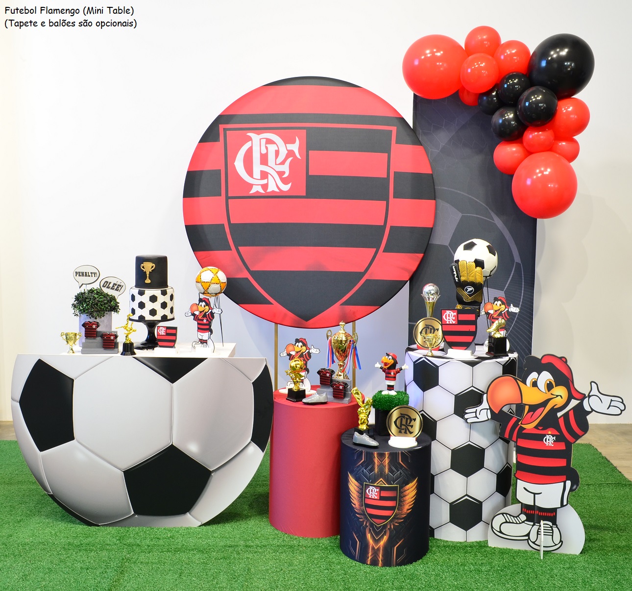 decoração futebol