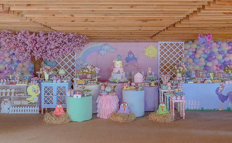 decoração galinha pintadinha