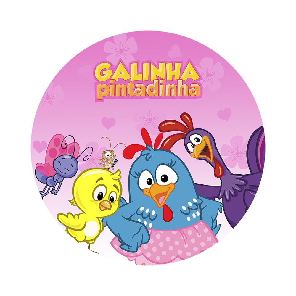 decoração galinha pintadinha rosa