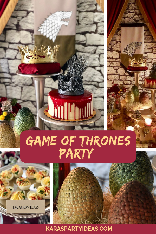 decoração game of thrones