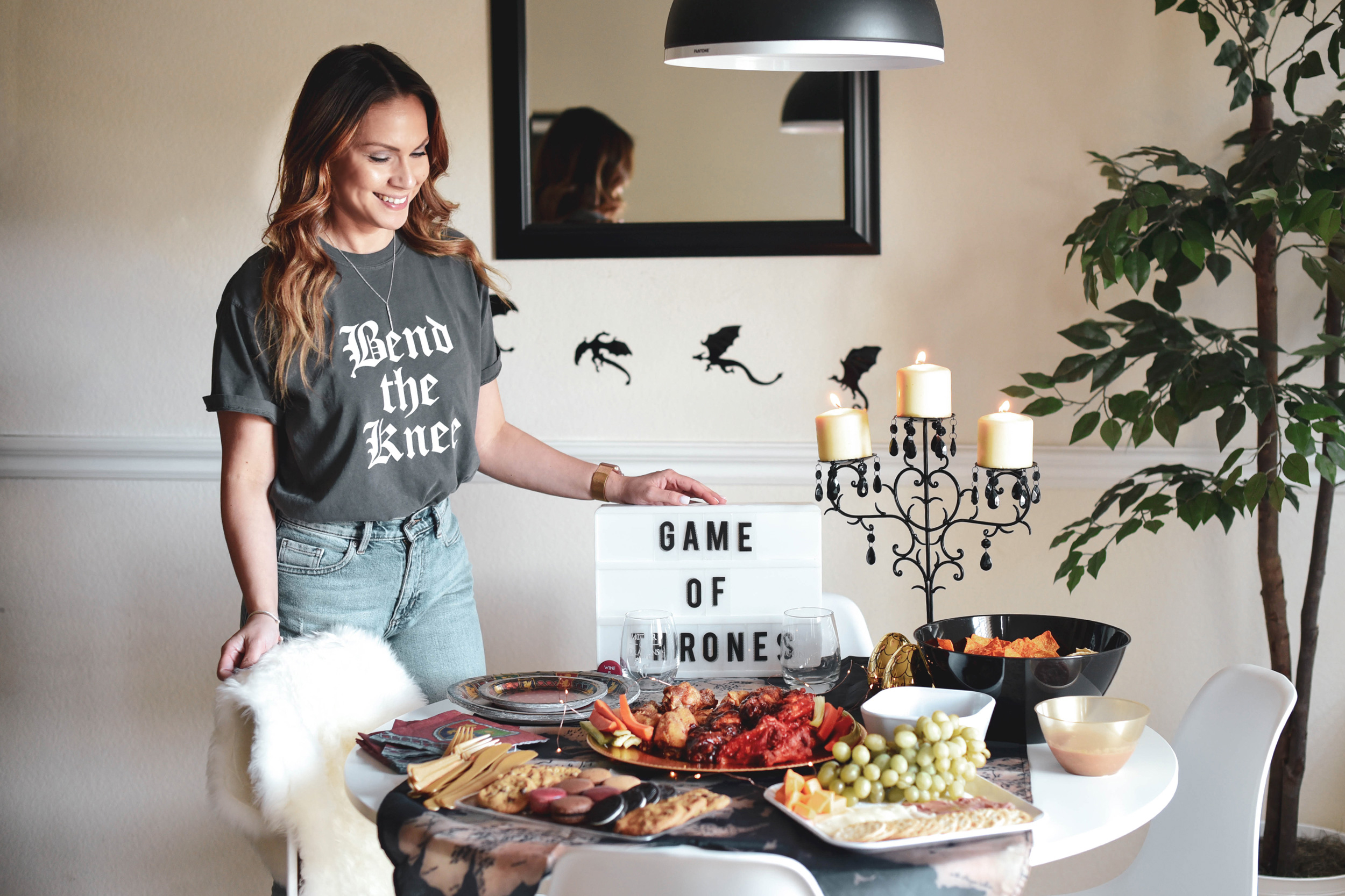 decoração game of thrones