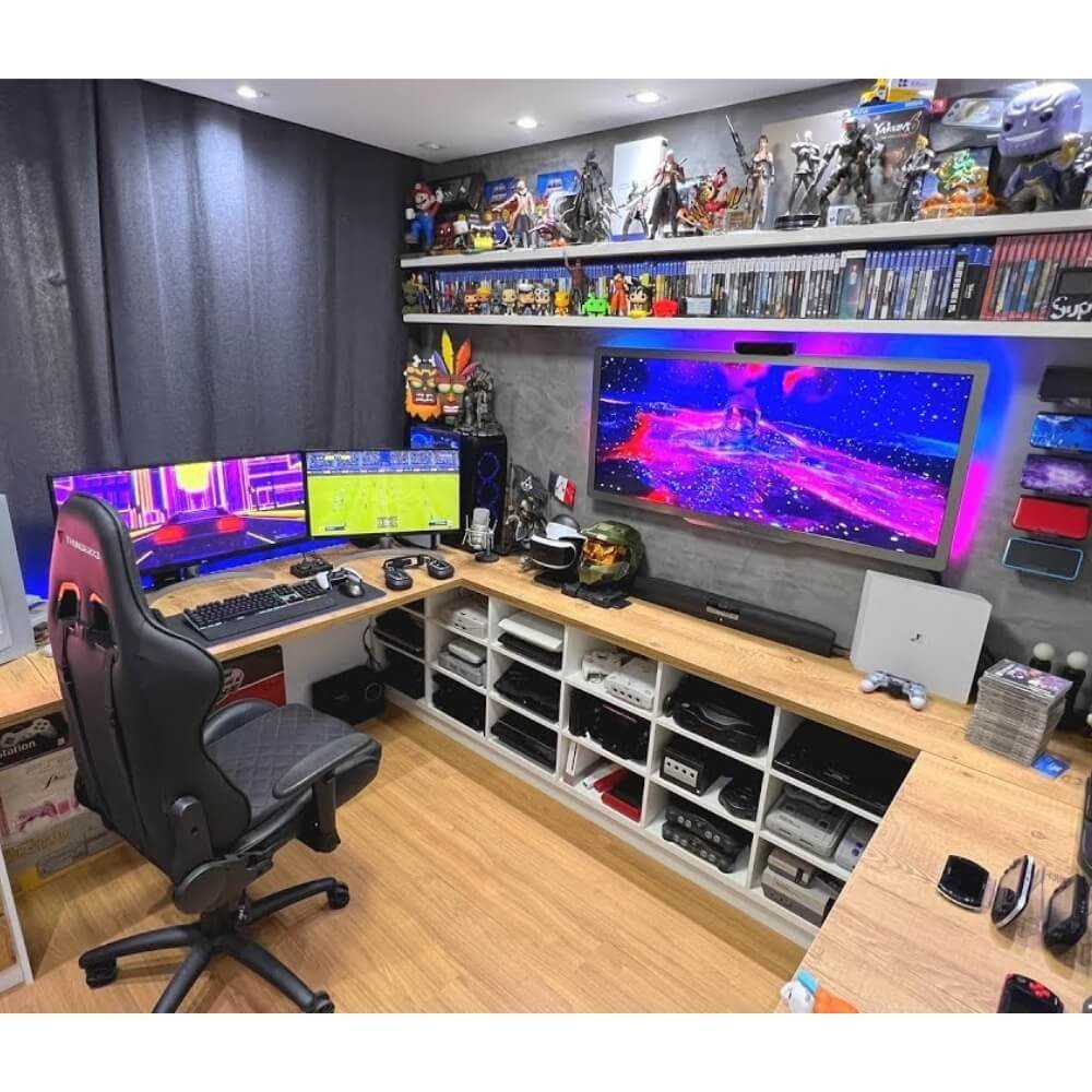 Transforme seu Quarto com Quadros e Adesivos Gamer