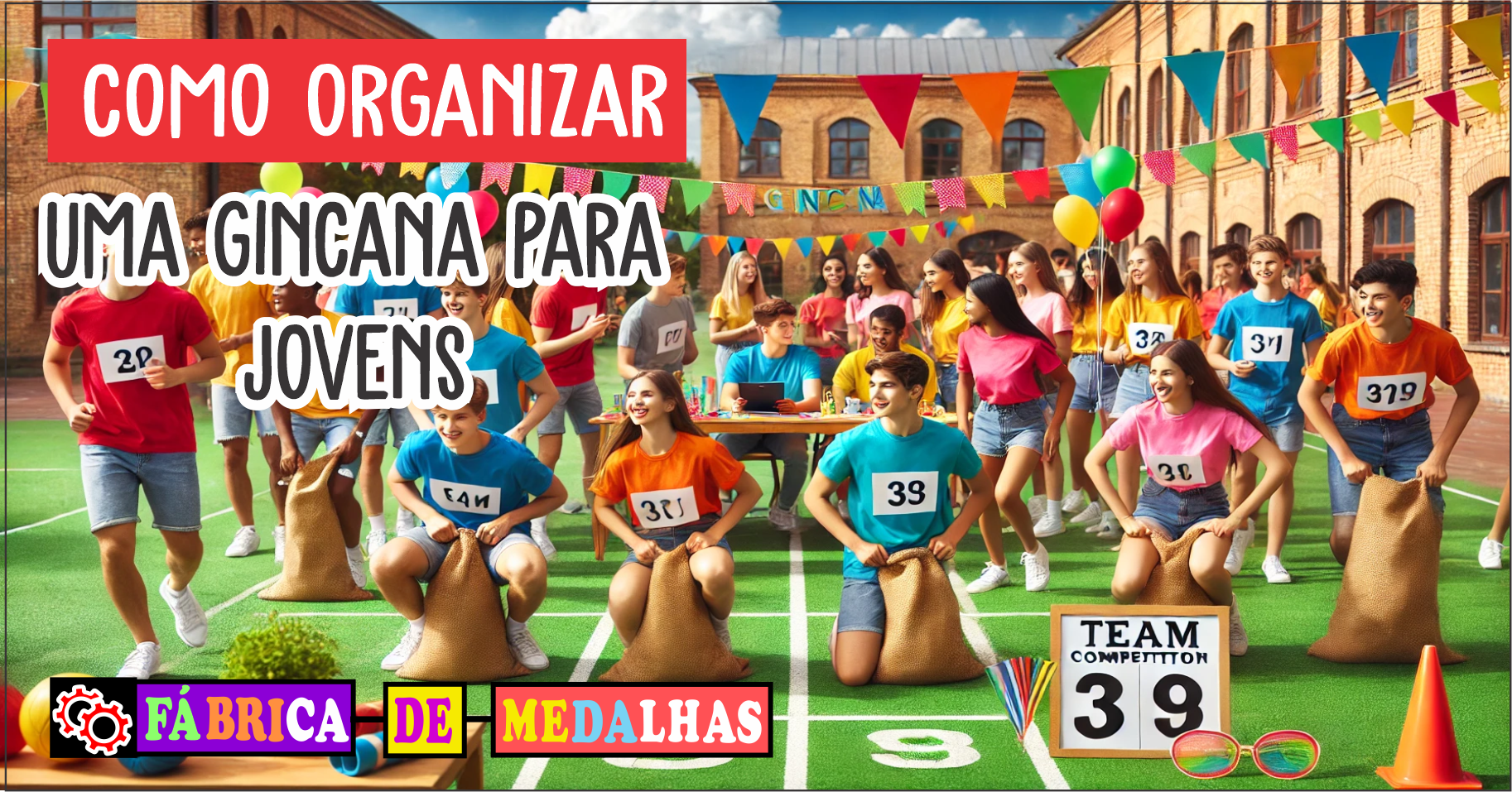 ideias de decoração para gincana escolar criativa