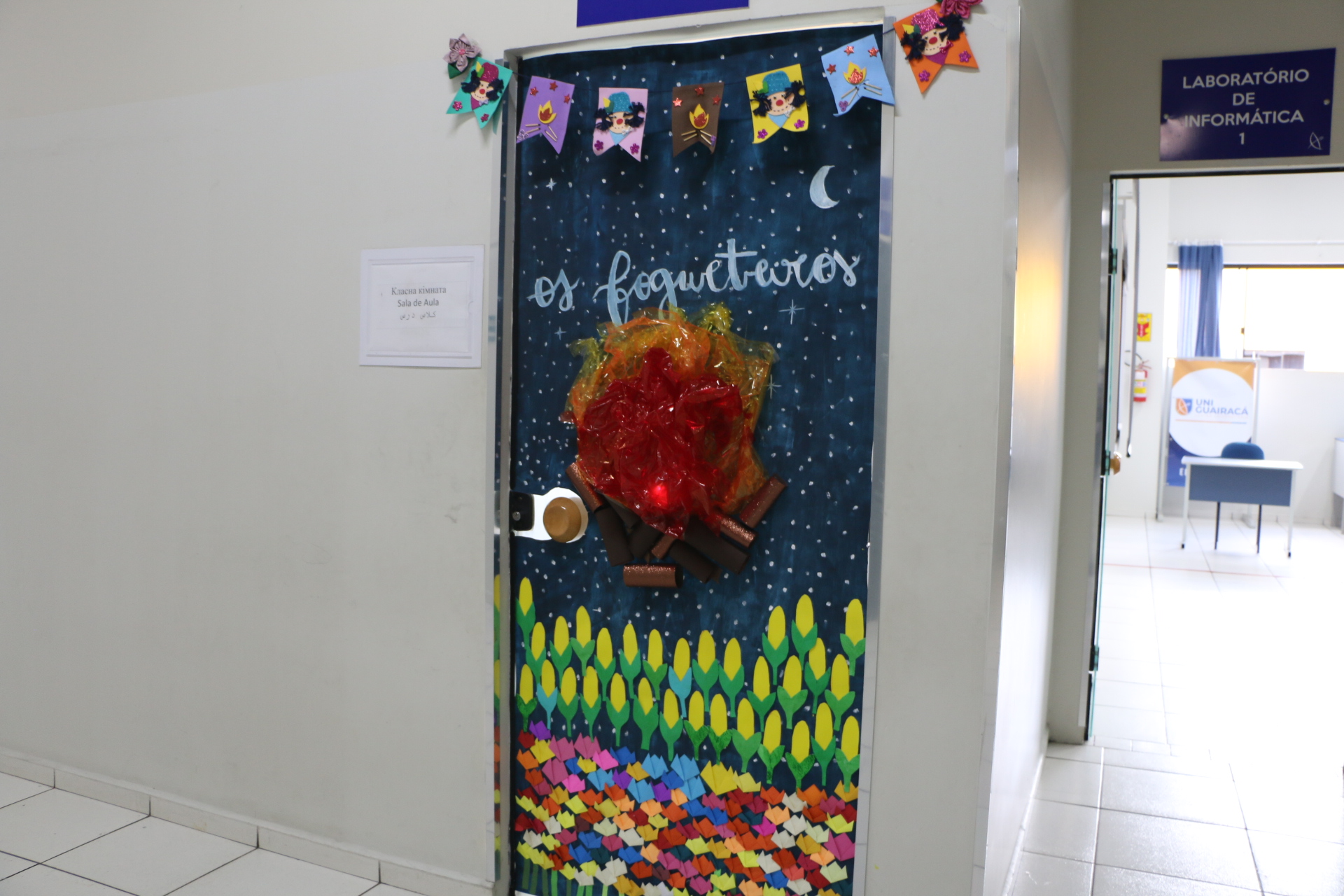 decoração gincana vs festa junina