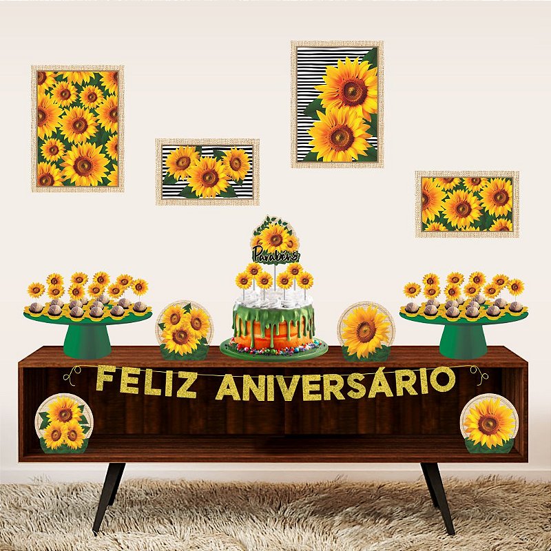 DIY: Artesanato com Girassóis para Decorar sua Cozinha