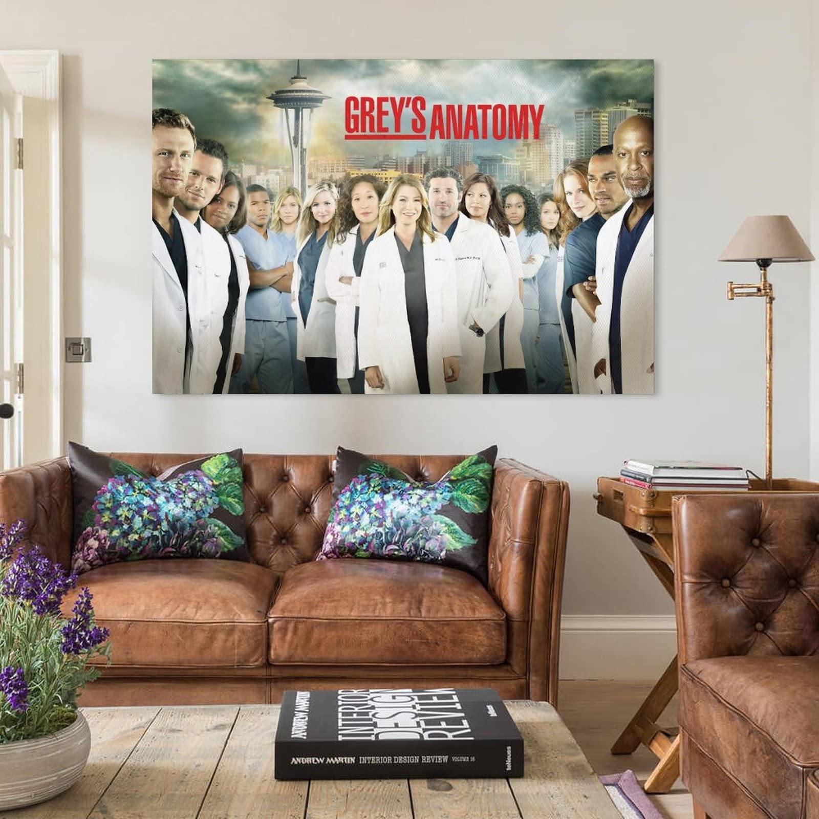 como fazer decoração grey's anatomy com frases