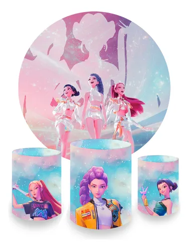 decoração guerreiras do kpop