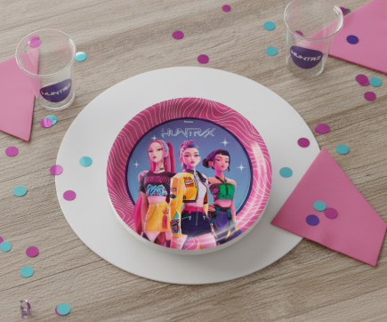 decoração guerreiras do kpop