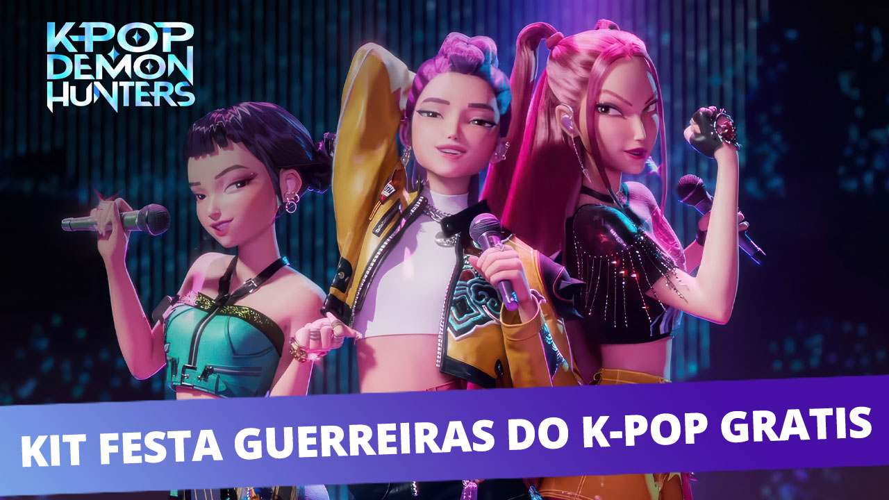 decoração guerreiras do kpop