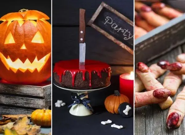 decoração halloween barata