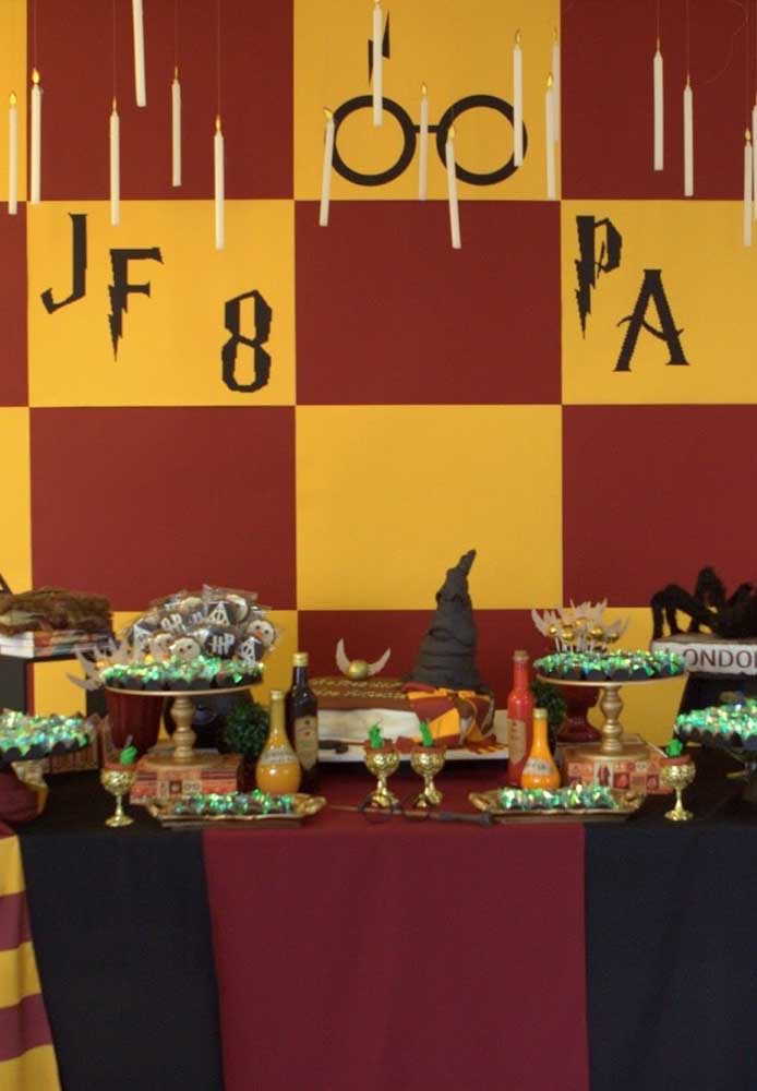 As Cores e Símbolos das Casas de Hogwarts na Sua Decoração