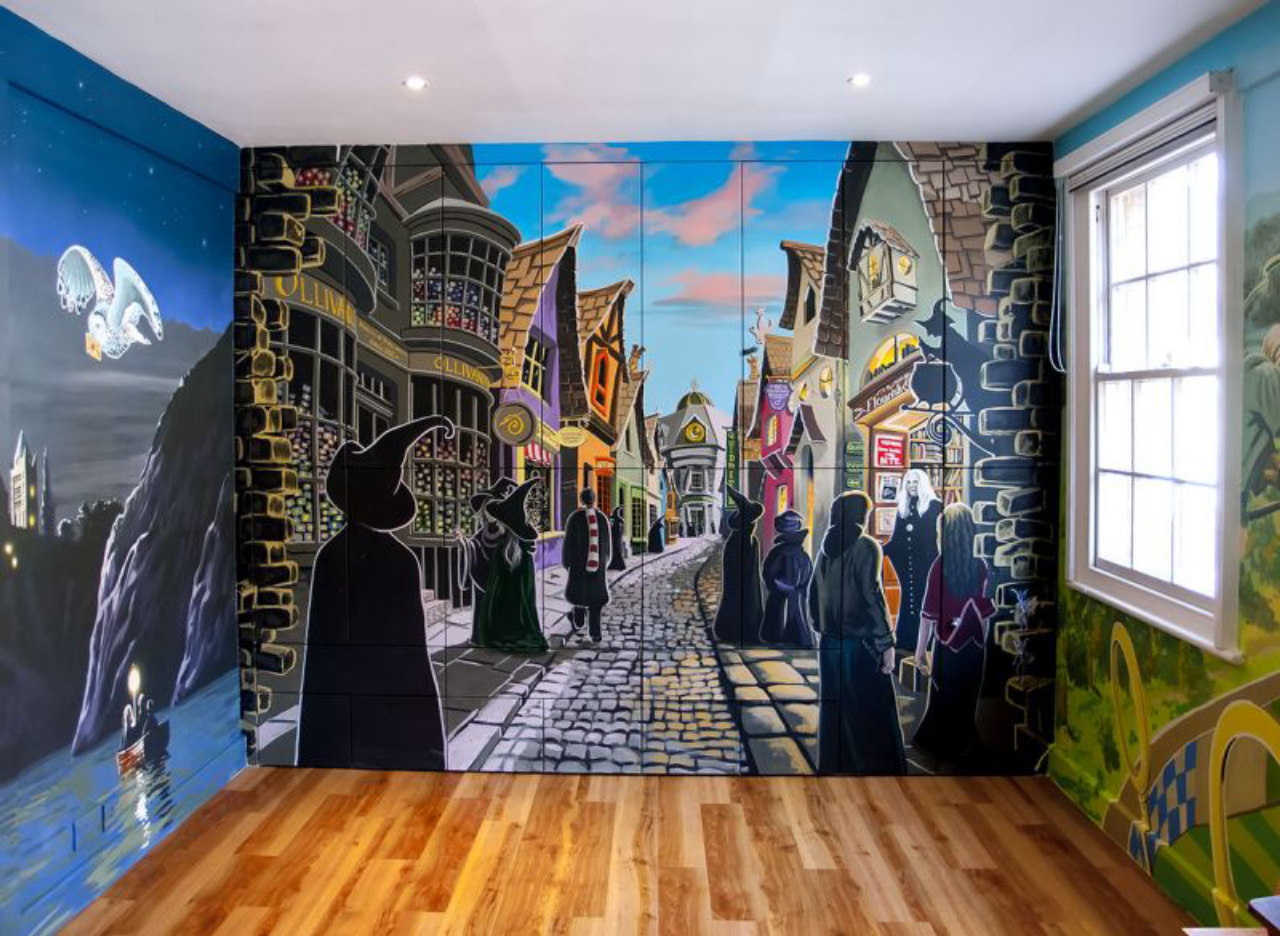 decoração harry potter