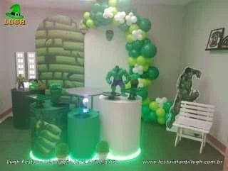 quanto custa uma decoração hulk baby completa