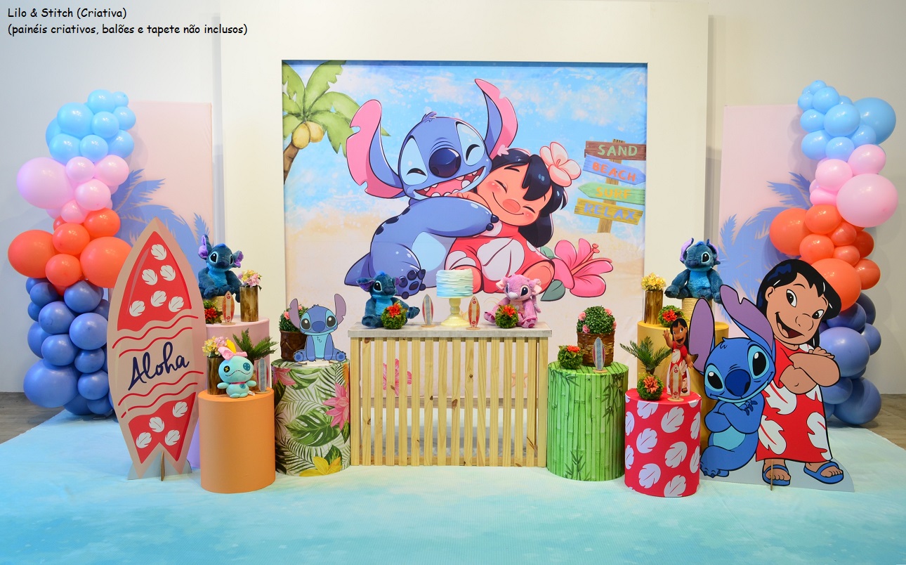 decoração stitch vs lilo e stitch qual escolher