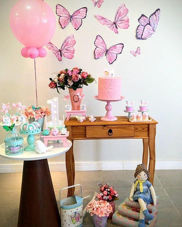 como fazer borboletas de papel para decoração de festa infantil