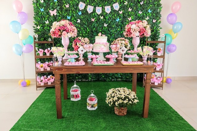 como fazer borboletas de papel para decoração de festa infantil