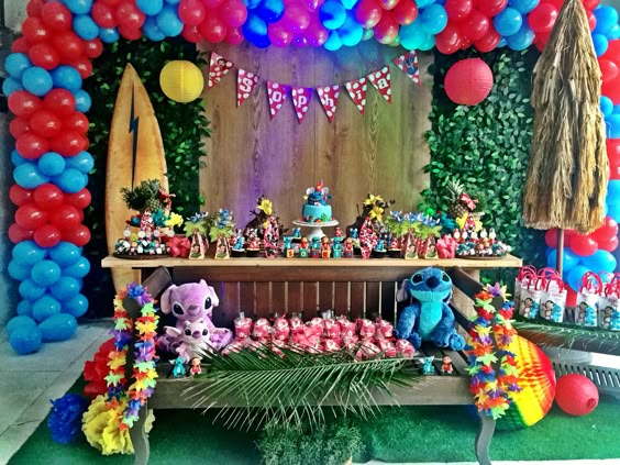 ideias criativas decoração infantil stitch