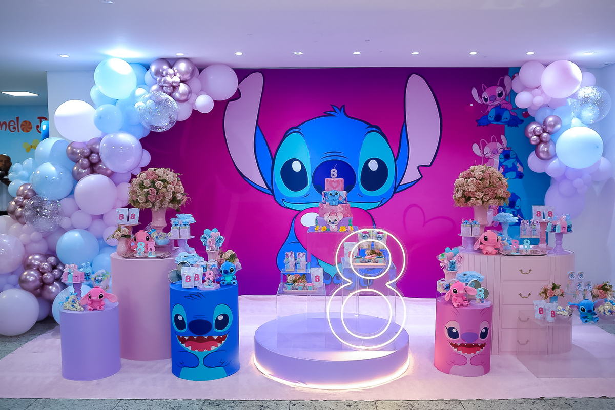 decoração stitch barata como fazer