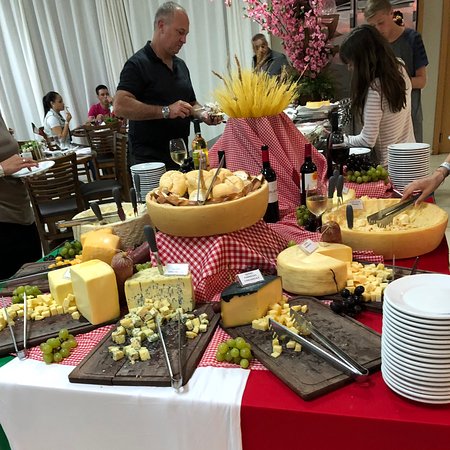 decoração jantar italiano