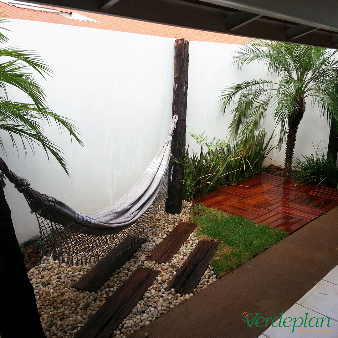 decoração jardim