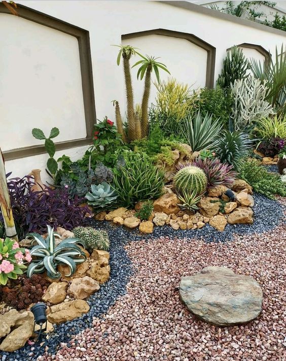 decoração jardim