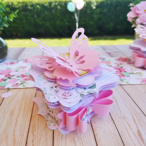 decoração jardim das borboletas luxo